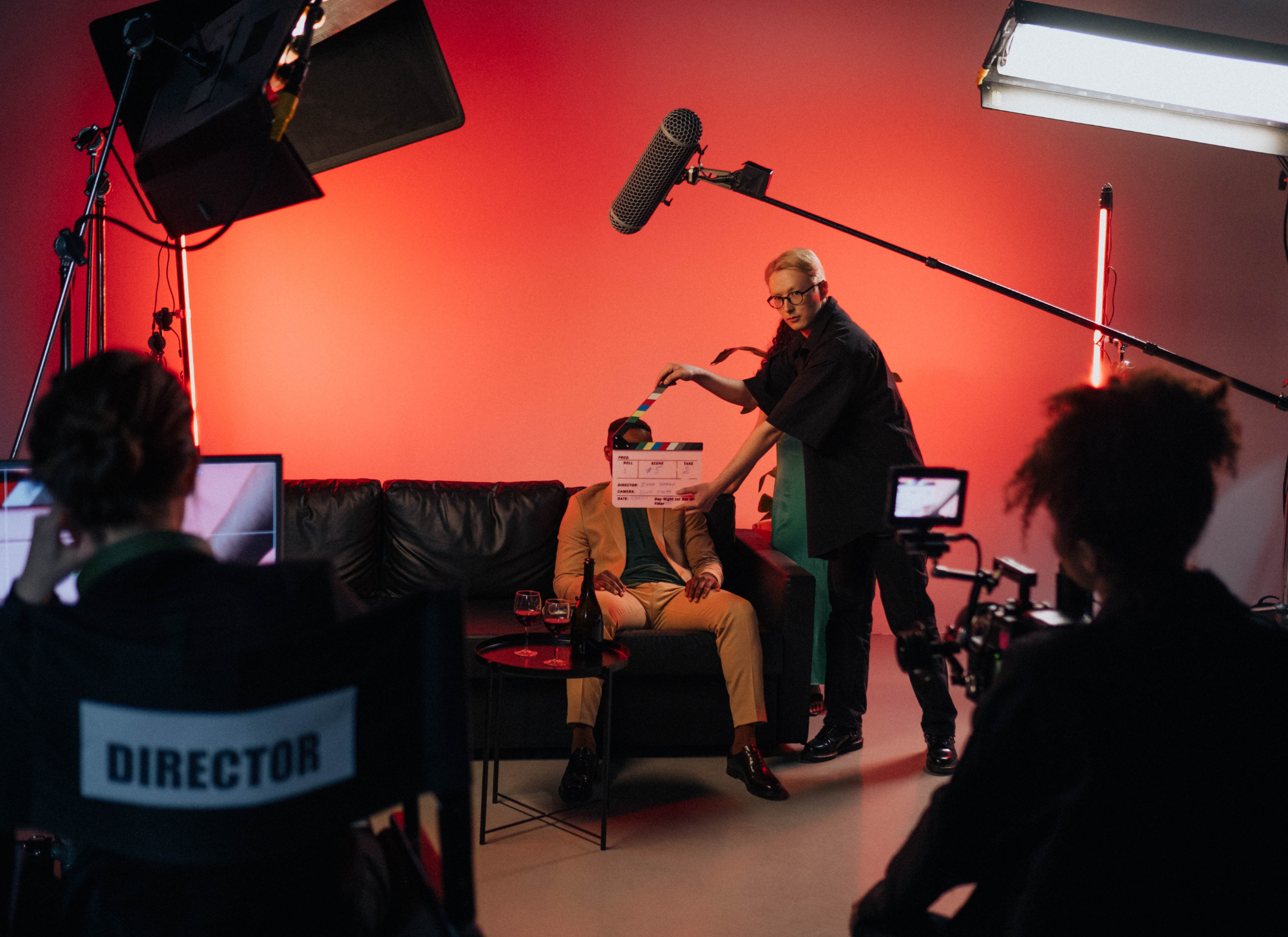 BBR Productions — on set